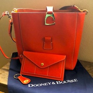 Dooney & Bourke Ashby shoulder bag in Geranium.
